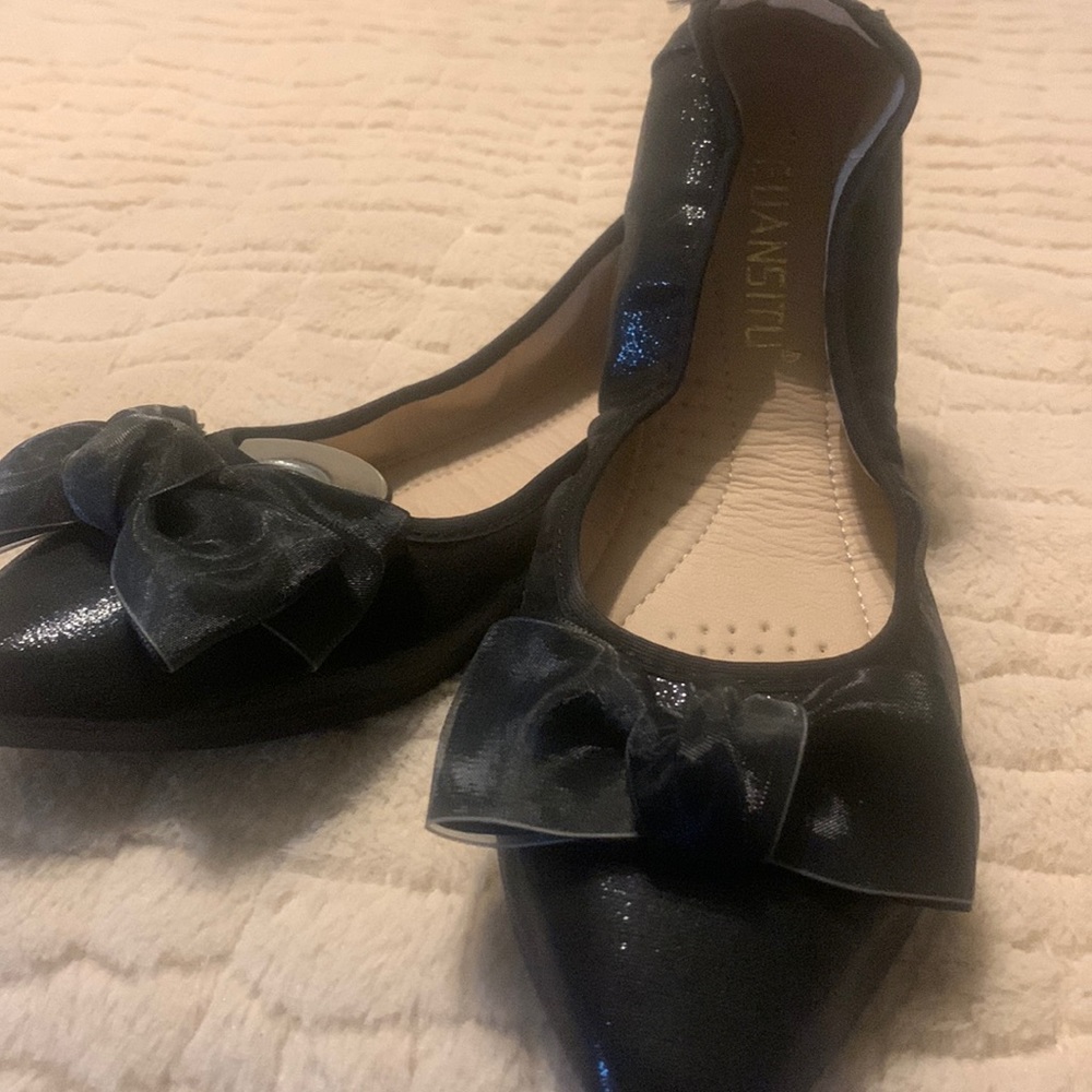 Guansitu Black Ballet Slipper